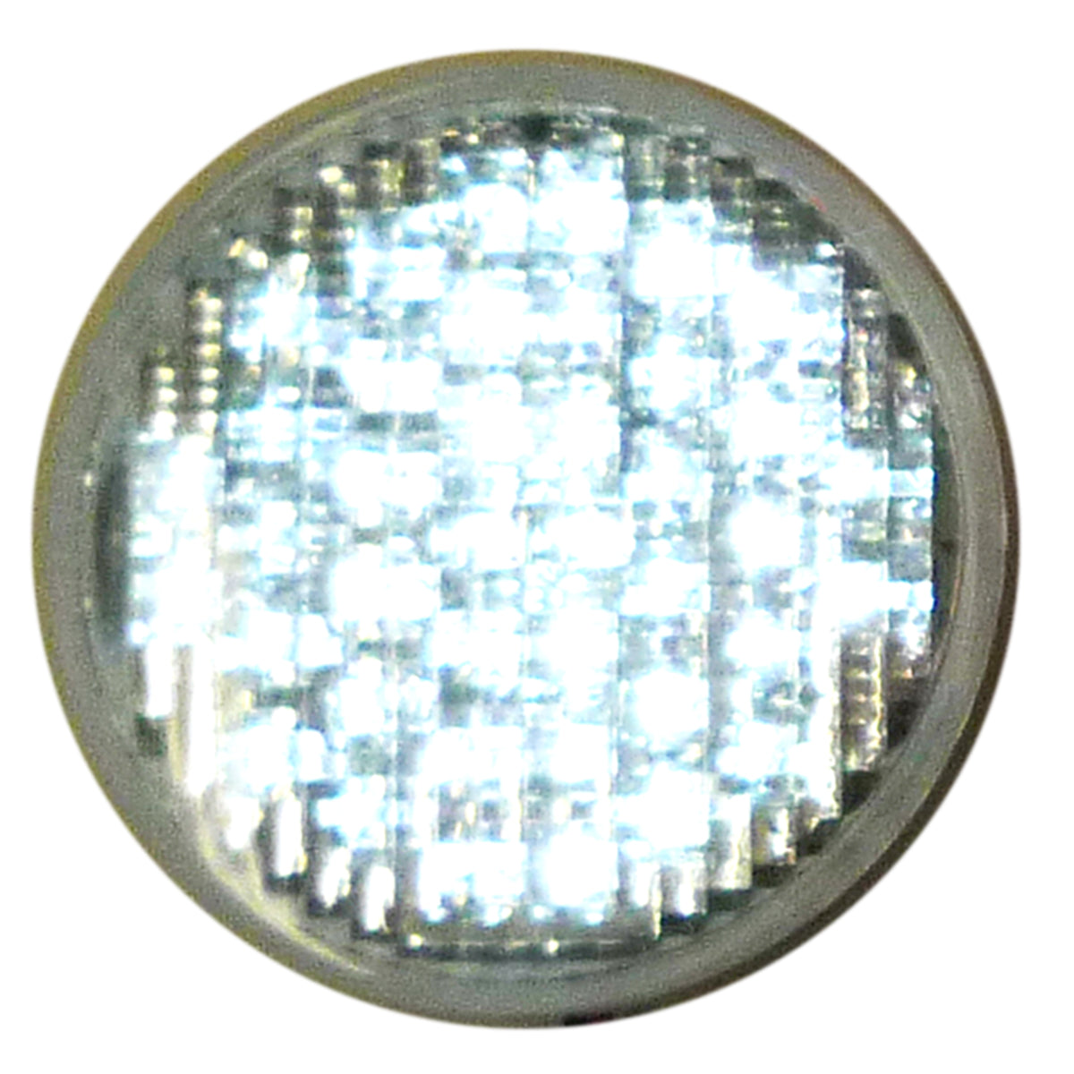 Valley Chrome, Thin White 4" Round Back Up Light