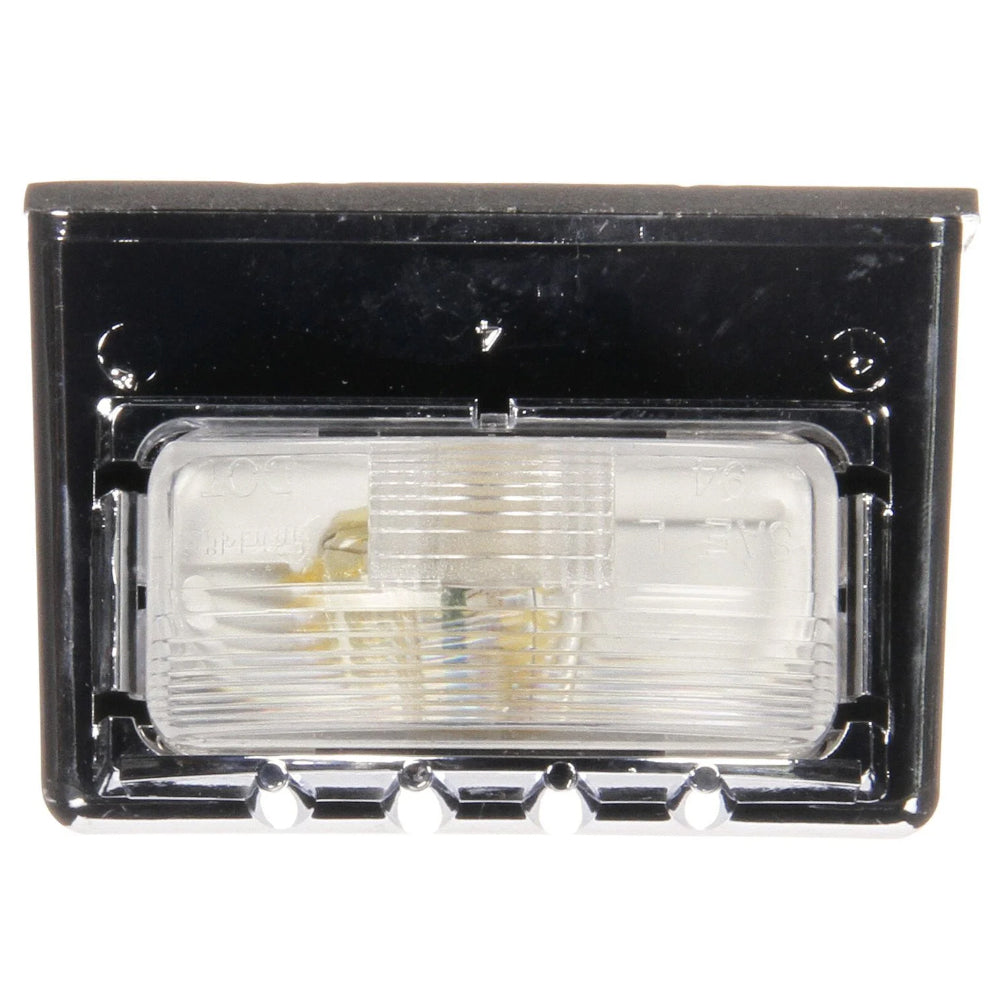 Truck-Lite, Truck-lite 15 Series, Incandescent, 1 Bulb, Rectangular License Light w Chrome Bracket Mount