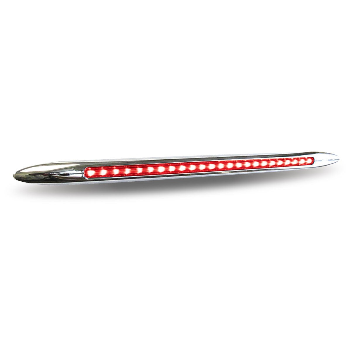 Trux, Trux - 17" Red Marker to Blue Auxiliary Slim Flatline LED Light