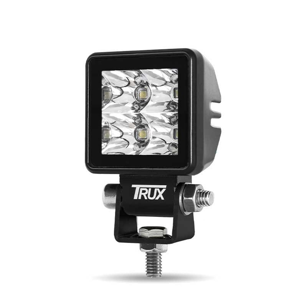 Trux, Trux 2600 Lumen, 2.25" Mini Bezel-Less Super Powered LED Square Spot/Work Lamp