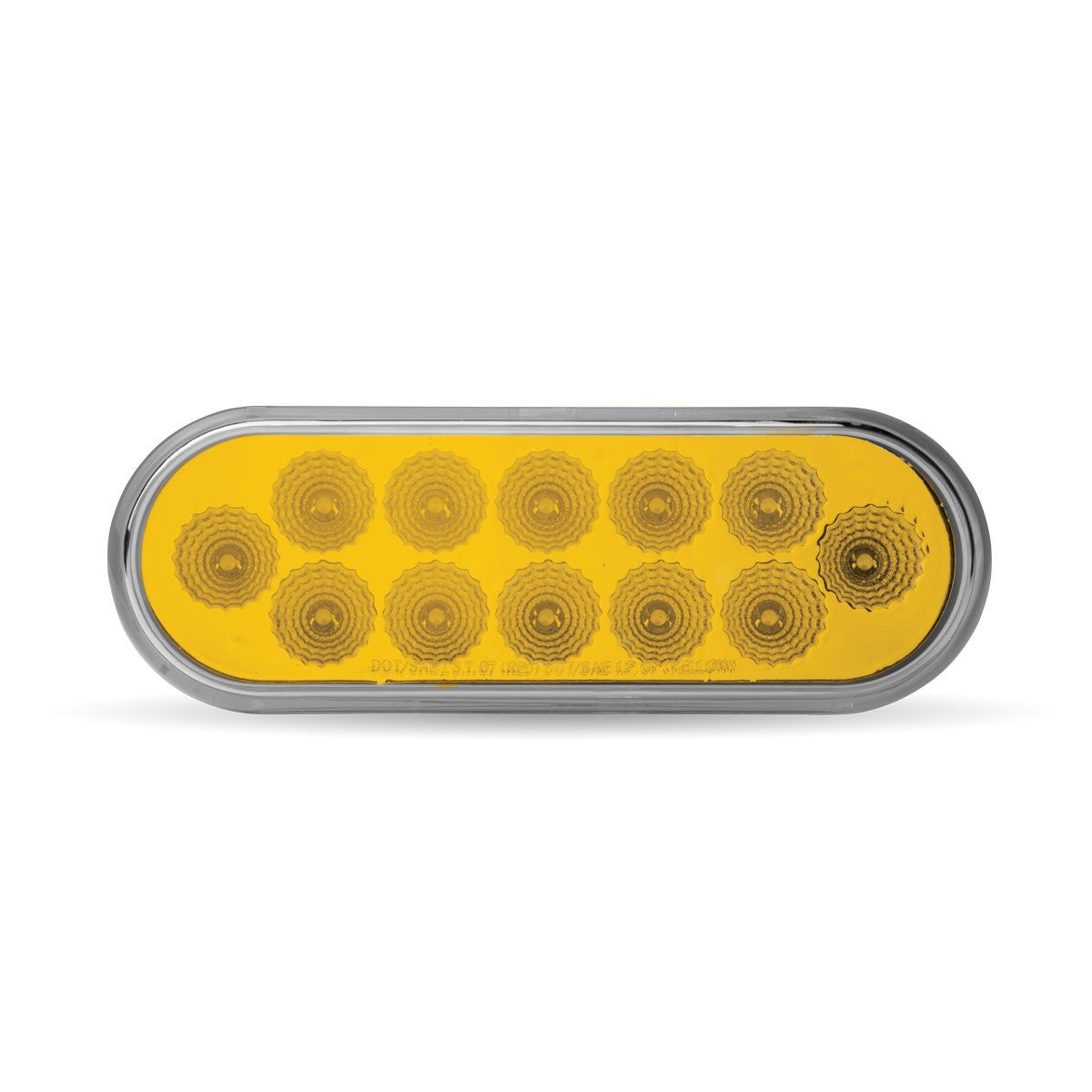 Trux, Trux Amber Anodized 6" Oval Light