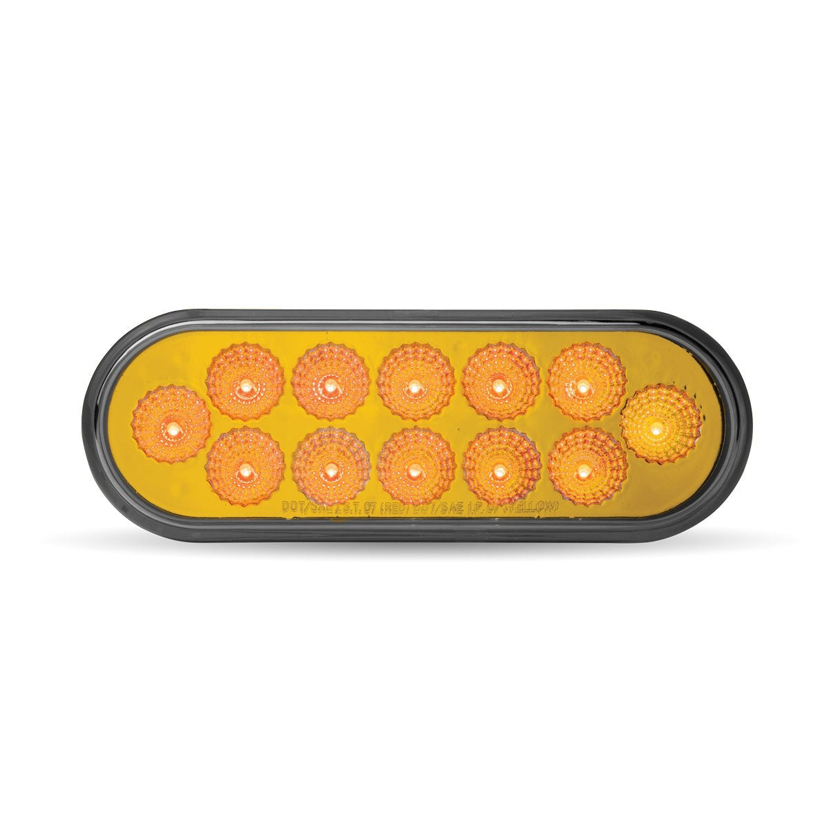 Trux, Trux Amber Anodized 6" Oval Light