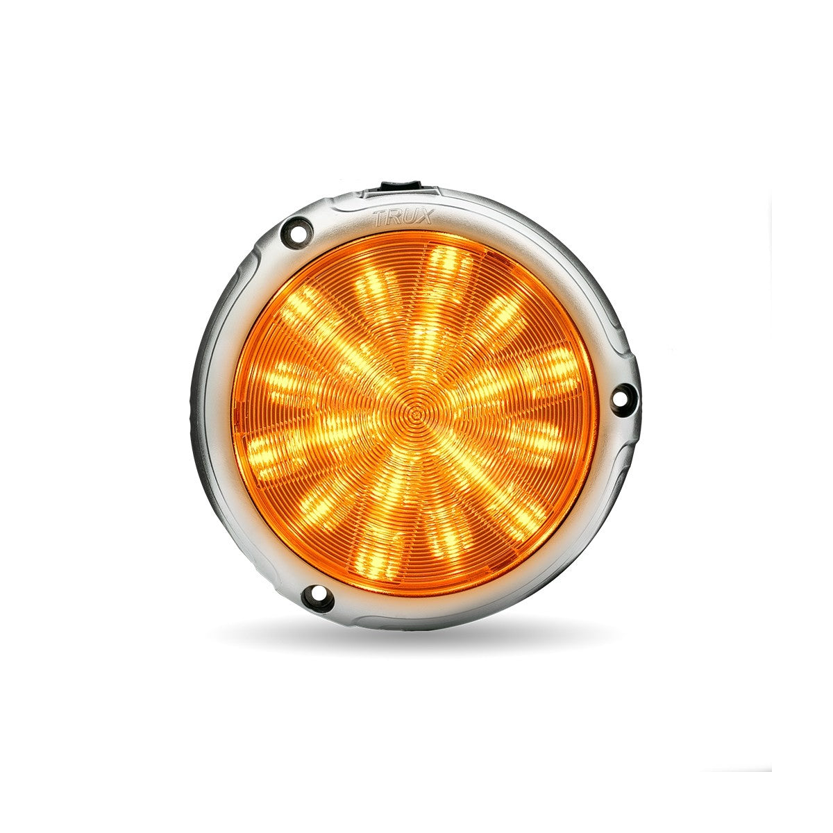 Trux, Trux - Chrome Peterbilt LED Interior Projector Dome Light w 6 Color Aux. LED