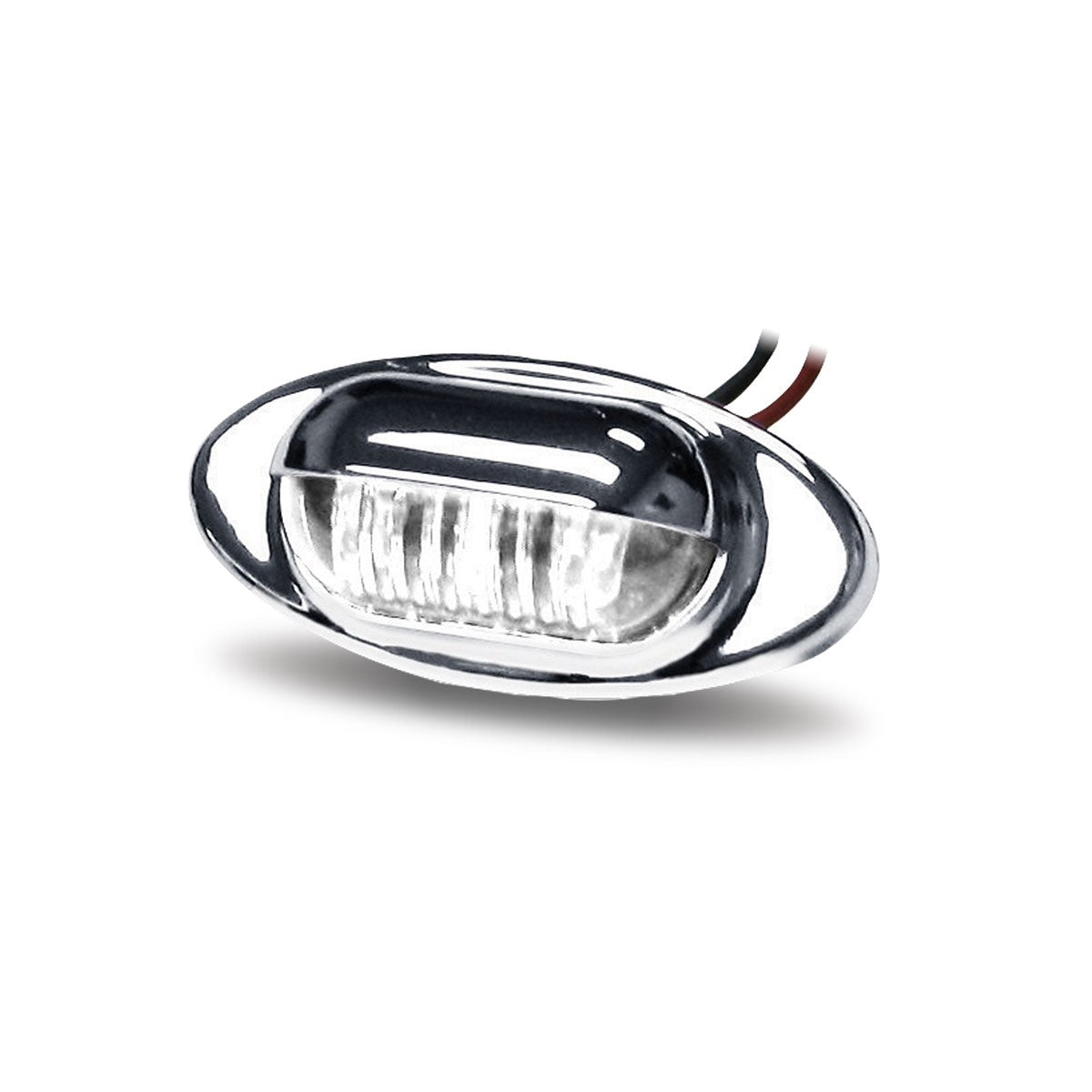 Trux, Trux LED Plate Light in Chromed Steel