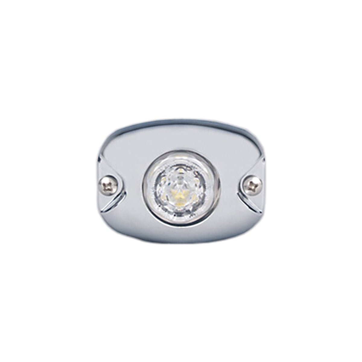 Sound Off Signal, UnderCover® "Hide-Away" Light Surface Mount Chrome Bezel