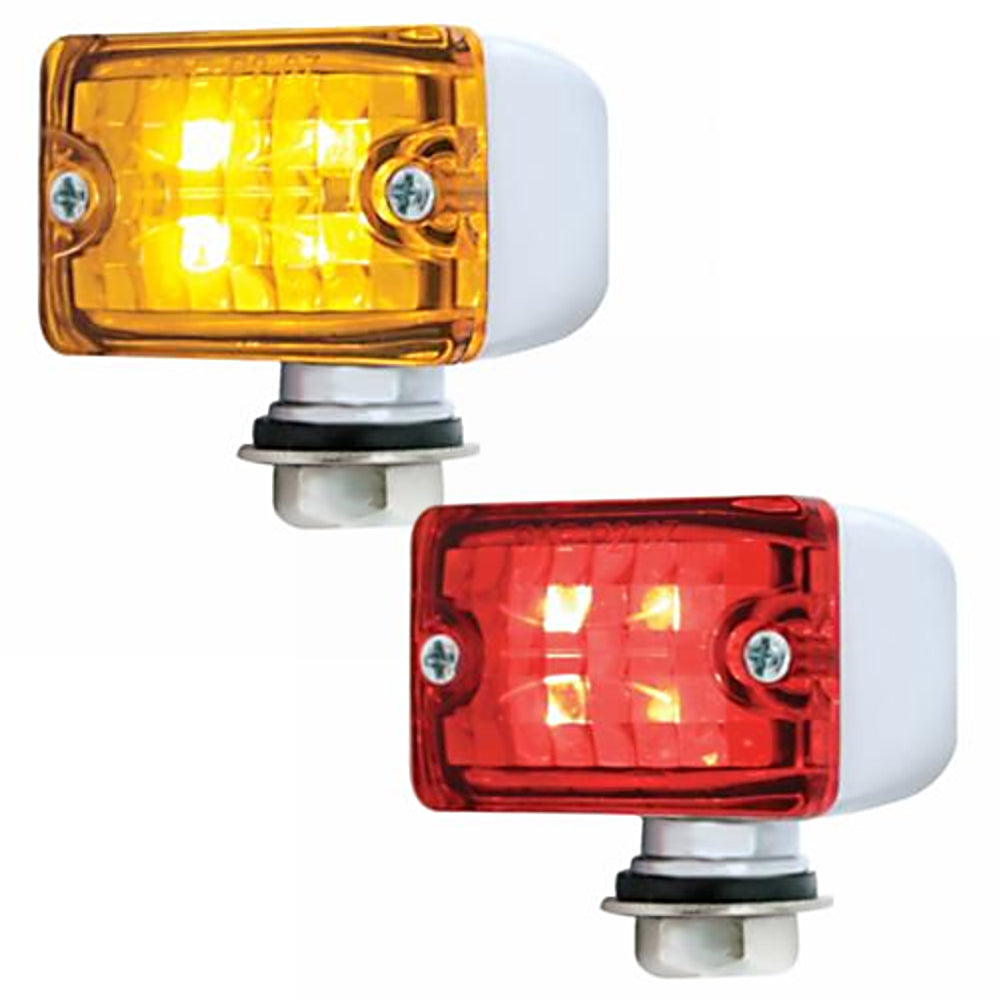 United Pacific, United Pacific 4 LED Small Rod Light - Amber or Red