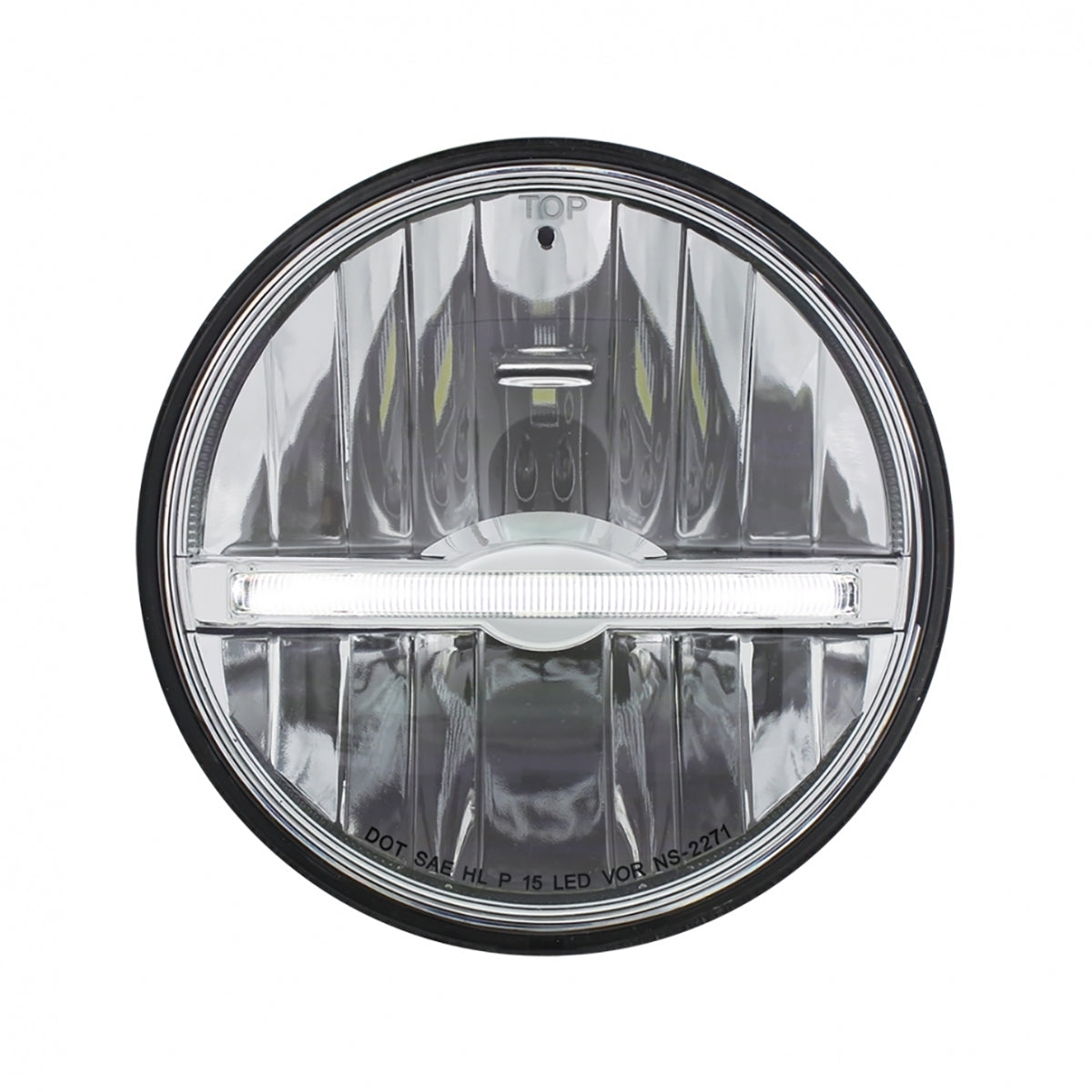 United Pacific, United Pacific Headlight with 9 LED Amber or White Position Light Bar