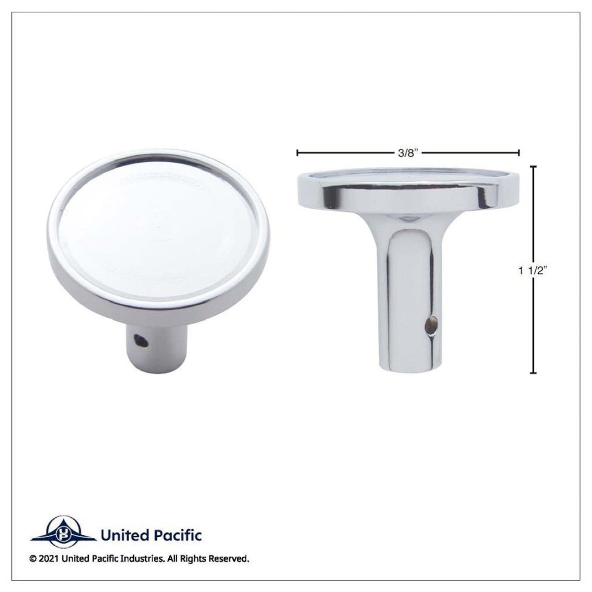 United Pacific, United Pacific Long Air Valve Knob - Blank