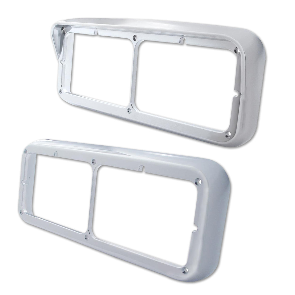 United Pacific, United Pacific Rectangular Dual Headlight Bezel