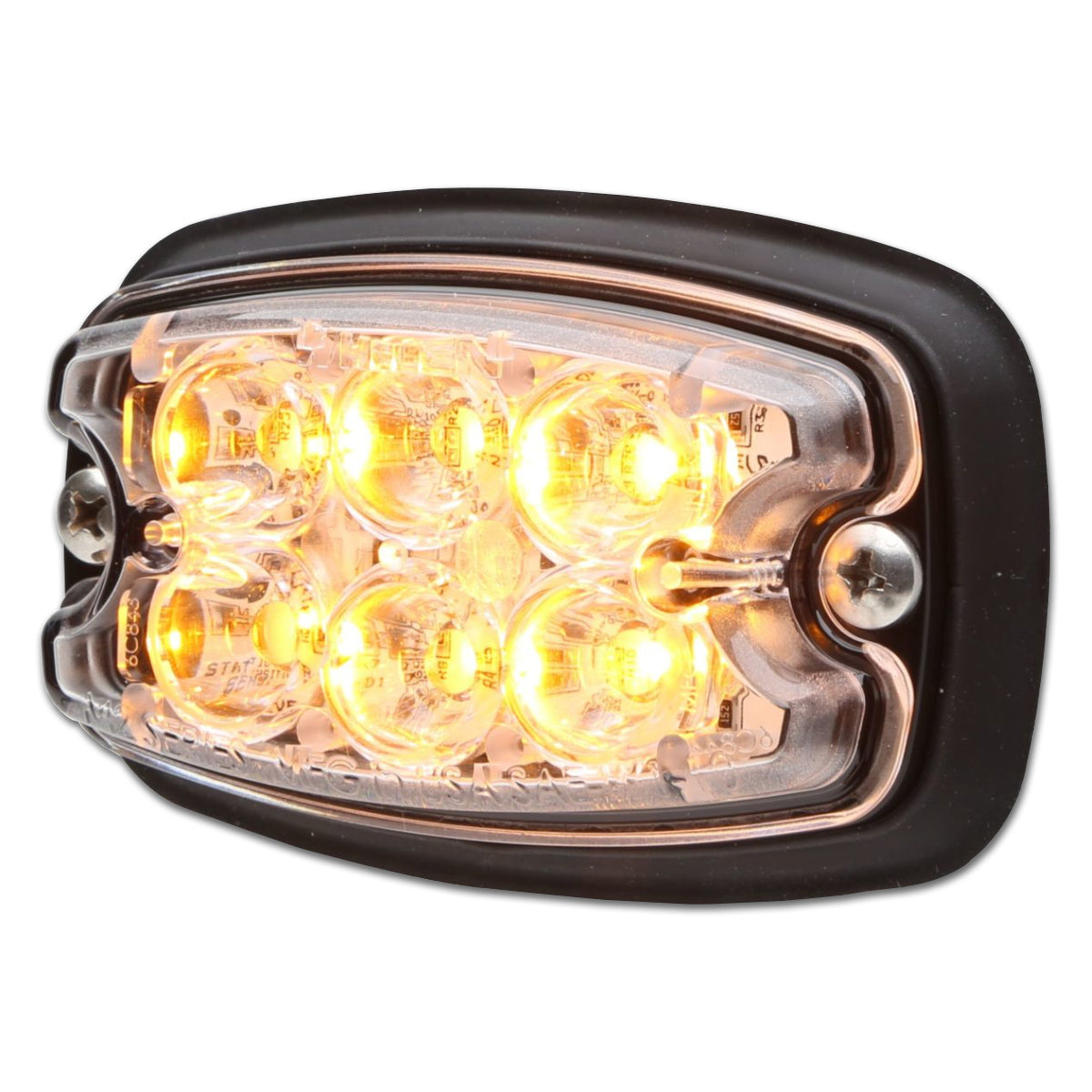 Whelen, Whelen - 3.7" M2 Series™ Super-LED® Light (Amber/Clear)