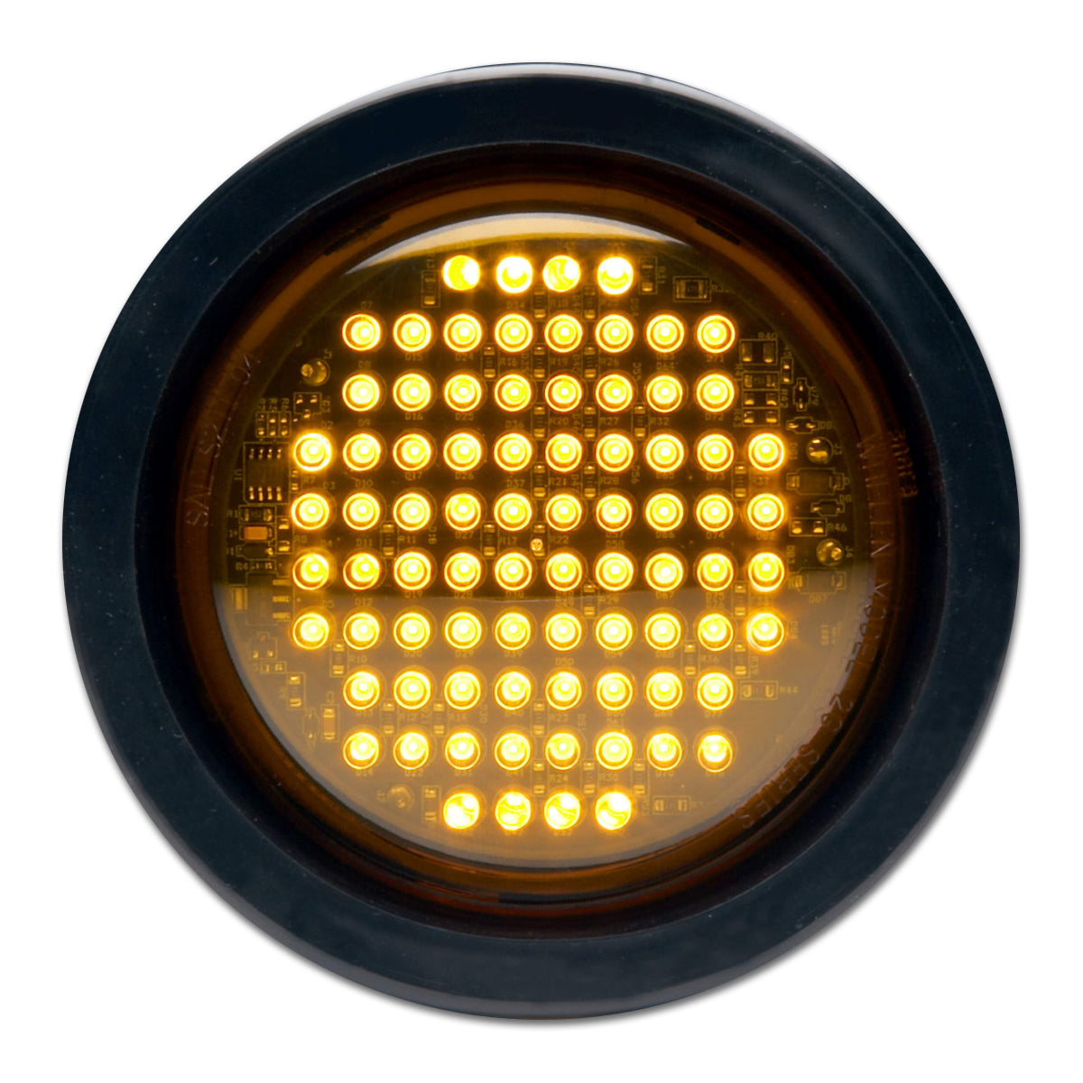 Whelen, Whelen - 4" Round 2G Series Super-LED® 5mm LED Grommet Mount Lightheads (Amber)