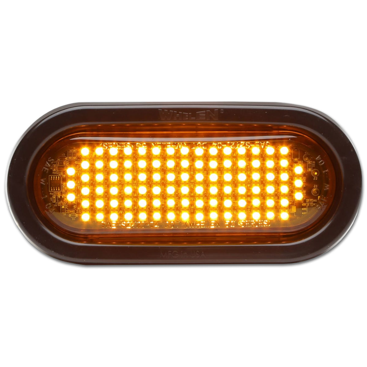 Whelen, Whelen - 6" Oval 5G Series Super-LED® 5mm Warning Light (Amber)