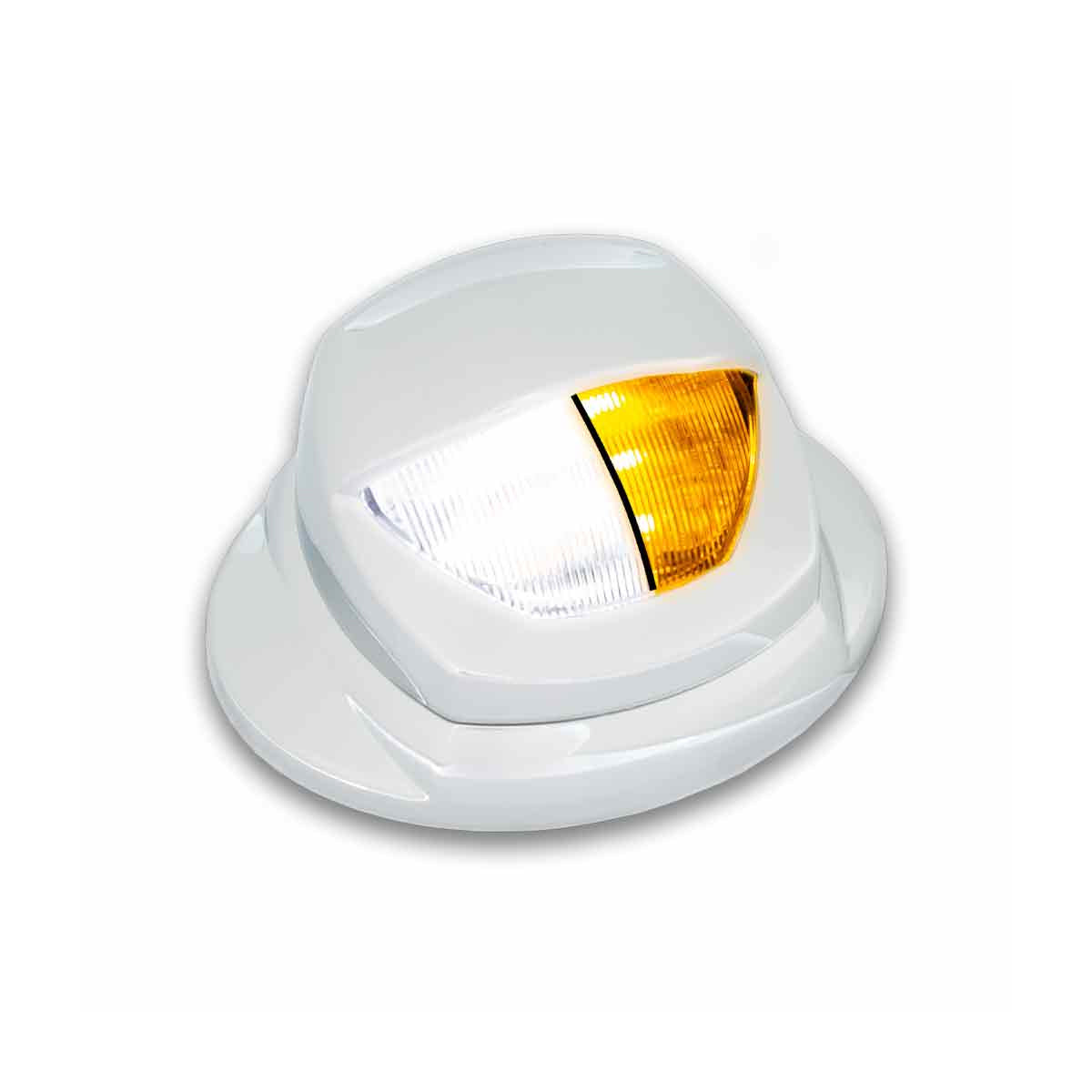 Trux, White Courtesy & Amber Marker Auxiliary Mini Step LED with KW OE Plug