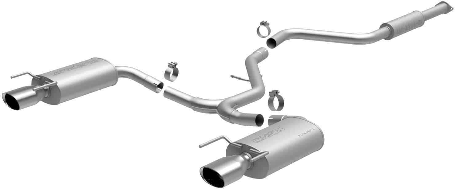 BRAND, CATEGORY, MAGNAFLOW EXHAUST PRODUCTS, MUFFLERS, MagnaFlow 15498 Large Stainless Steel Performance Exhaust System Kit