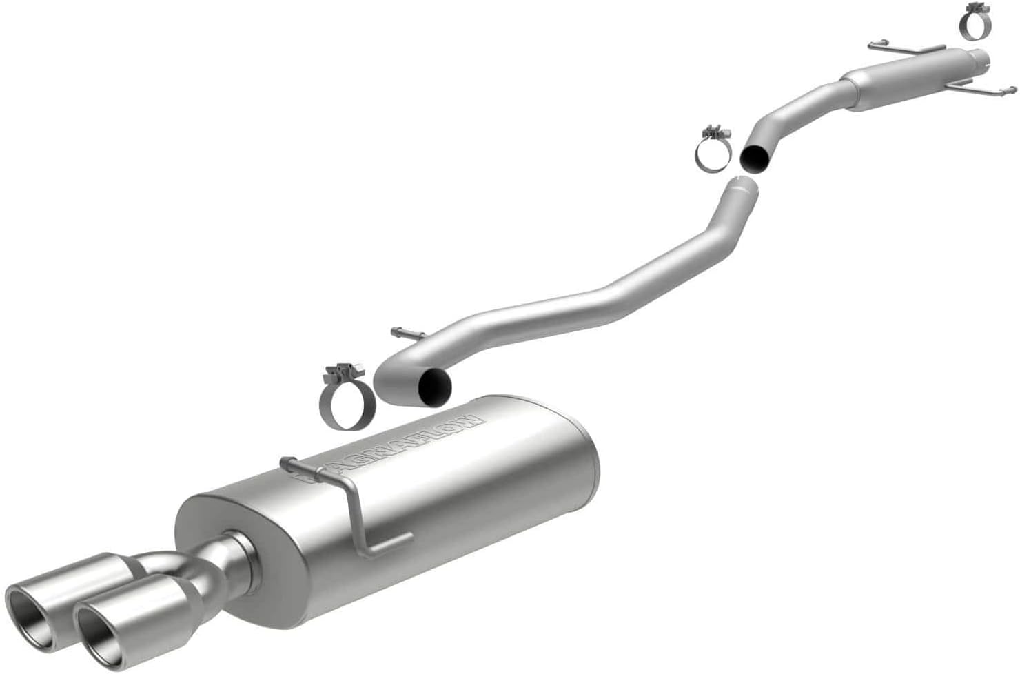 BRAND, CATEGORY, MAGNAFLOW EXHAUST PRODUCTS, MUFFLERS, MagnaFlow 15551 Large Stainless Steel Performance Exhaust System Kit